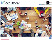 Tablet Screenshot of jvrecruitment.co.uk